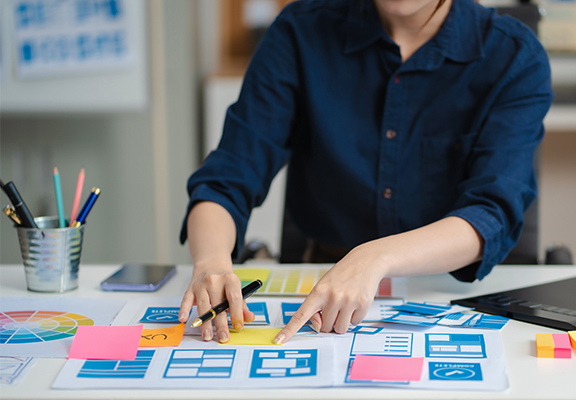 Creative workspace content writing